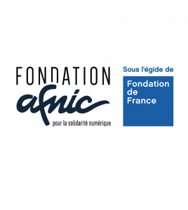 Logo de la fondation Afnic pour la solidarité numérique